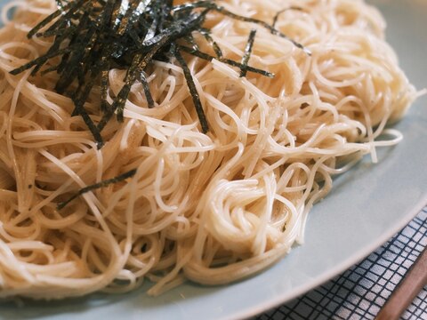 たらこの冷製パスタ